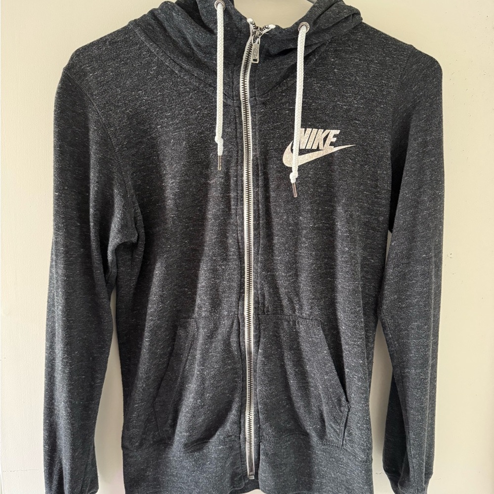Nike Dark Gray Full-Zip Hoodie